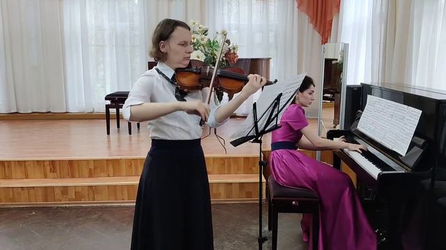 Э.Григ, соната для скрипки и фортепиано фа-мажор номер 1 опус 8, 1 часть смотреть онлайн