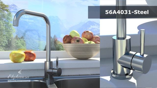 Смесители ELGHANSA из НЕРЖАВЕЮЩЕЙ СТАЛИ смотреть онлайн