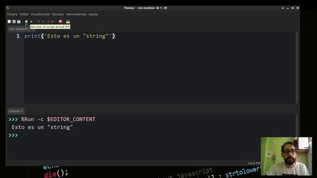 Taller de Programación (Python) - 04 - IDE Thonny y función print() смотреть онлайн