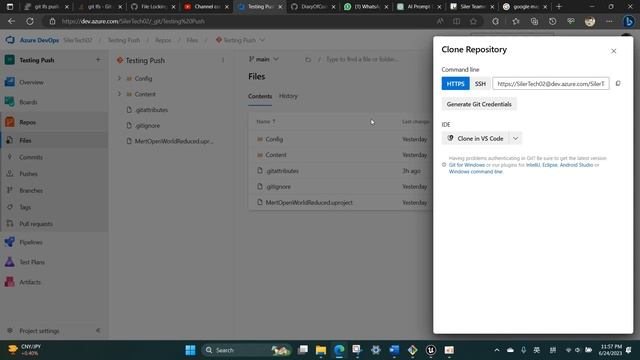 Azure GitHub Desktop Version Control | Locking support detected on remote Origin | LFS: Client erro смотреть онлайн