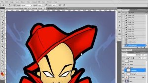 Photoshop - History Brush tool: Blending colors on a character