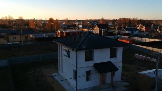 Дом из блоков 2 полноценных этажа черепица Braas - наш офис 20км по Ярославскому ш.