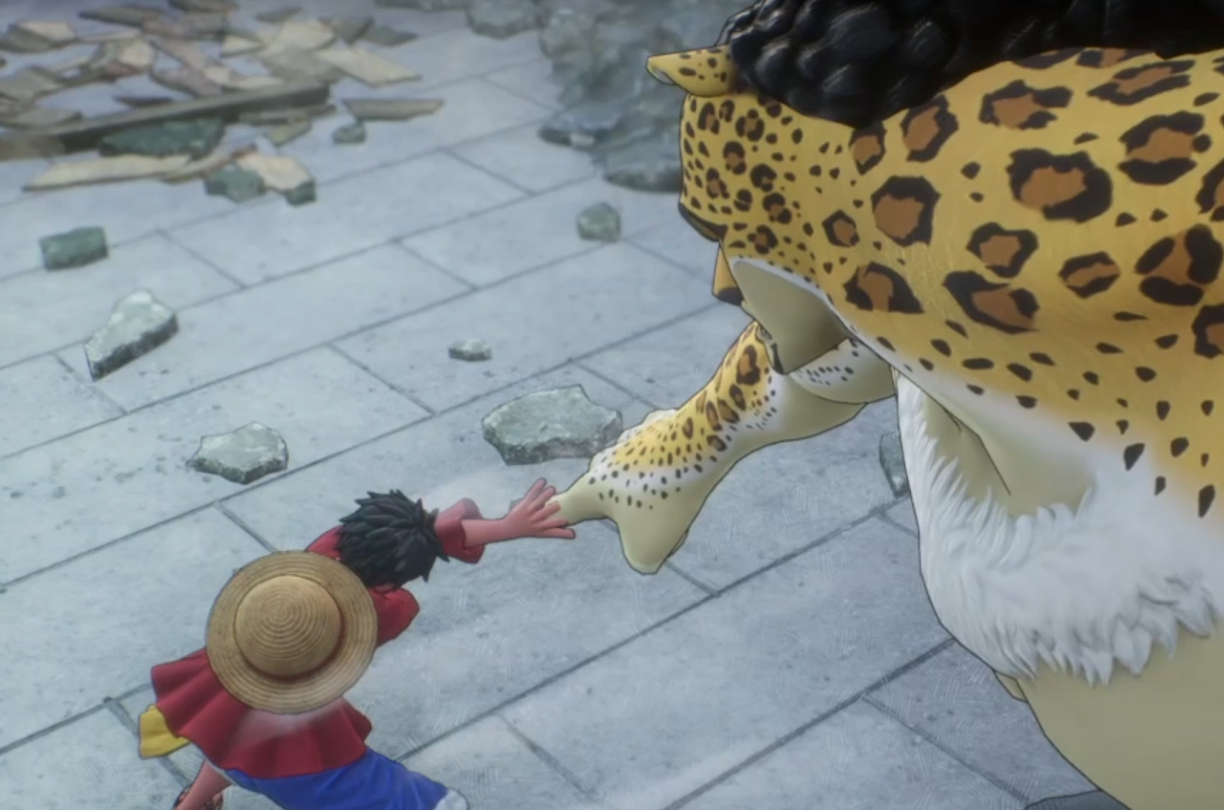 Замес  Луффи с Луччи.  ONE PIECE ODYSSEY игра.