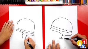 How To Draw A Soldier's Helmet