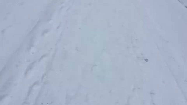 Снегопад в Мангистау Snowfall in Mangistau