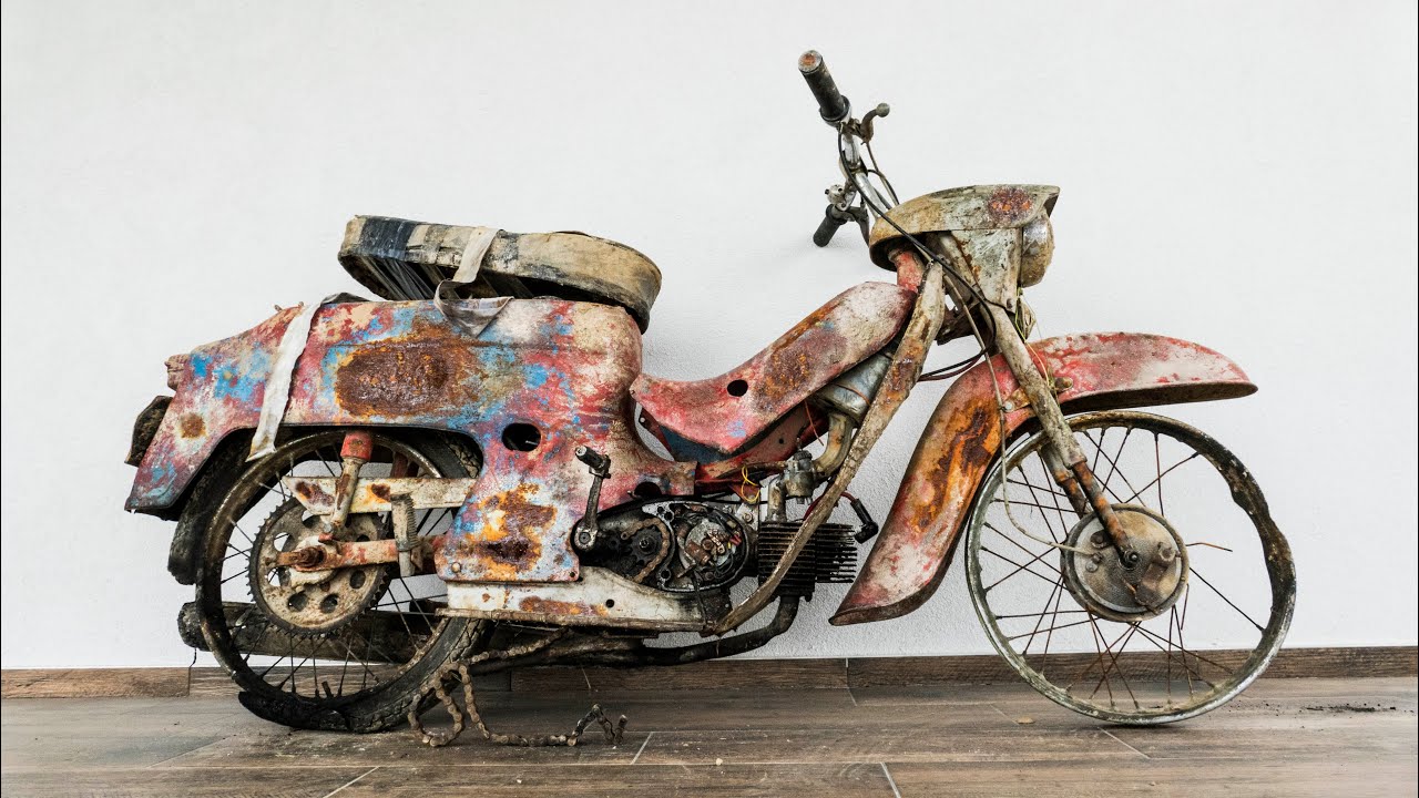 Реставрация мотоцикла Jawa 1977 - Полная реставрация