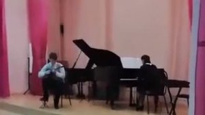 С. Прокофьев "Пушкинский вальс" (N 2) Соч. 120 Данила Исачков( домра), Курбанова Мадина (фортепиано