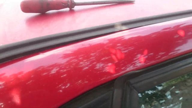 Как снять молдинги на крыше WV B3 смотреть онлайн