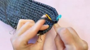 Жёсткая сумка из рафии! Мастер класс часть 2