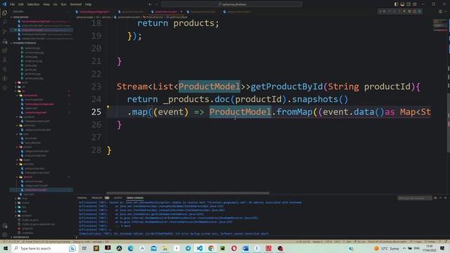 #7 Flutter tutorial ecommerce app getting products from firebase firestore with Riverpod смотреть онлайн