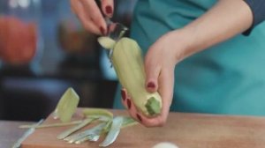 Французский омлет с кабачком