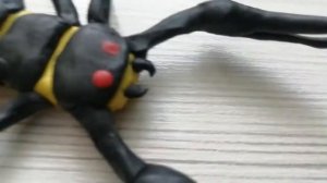 Скорпион из пластилина