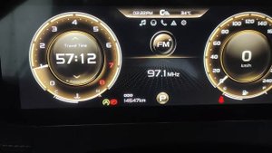 how to operate GEELY OKAVANGO URBAN PLUS instrument panel