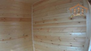 Дом из профилированного бруса 6х9 метров с мансардой от "Три Строителя" | Видео обзор