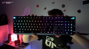 Обзор оптико-механической клавиатуры ROG Strix Scope RX ⚡