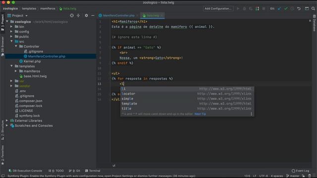 Aula 09 – Symfony 5 – Twig - Curso gratuito de Symfony PHP 7