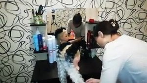 Как крепить накладную косу.