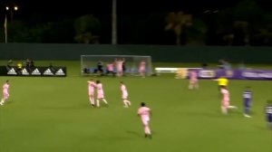 Romeo Beckham Scores Stunning Free Kick From Distance