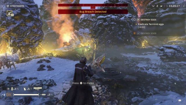 Helldivers 2 - Heeth | Purge Hatchlings | Eradicate Terminid Eggs 31/31 | Destroy Eggs 2/2 Gameplay смотреть онлайн