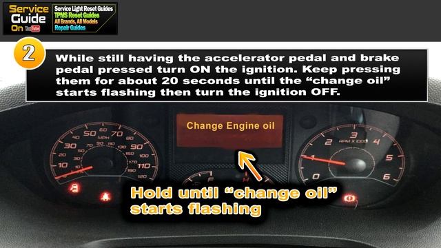 Peugeot Boxer Service Oil Light Reset Guide смотреть онлайн