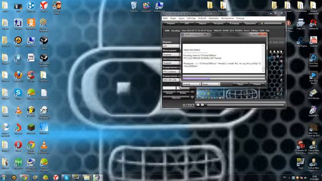 как снизить вес видио через программу XviD4PSP 5 смотреть онлайн