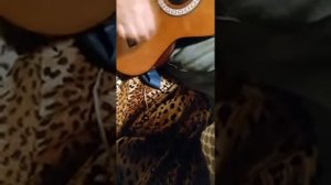 Гитара - Я сегодня ночевал с женщиной любимою