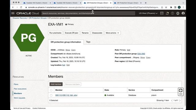 Add Oracle Exadata Database Service on Dedicated Infrastructure to Full Stack DR смотреть онлайн