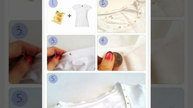 DIY как украсить футболку, кеды,шапку смотреть онлайн