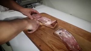 Грудинка свиная варёно-копчёная ГОСТ