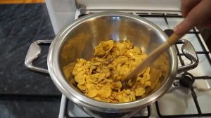 Шоколадные кукурузные хлопья - пошаговый рецепт