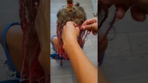 Косички ЗиЗи для девочек или африканские косички