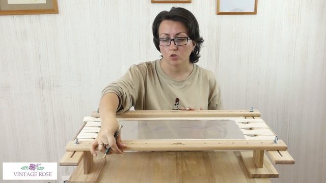 Обзор рам и станков для Люневильской Вышивки.  Люневильский крючок. 6+