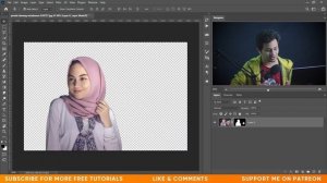 Photoshop cc 2021 Tutorial : How To REMOVE BACKGROUND in ONE CLICK !!