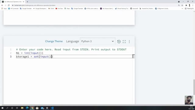 Set .difference() Operation || HackerRank Solution смотреть онлайн