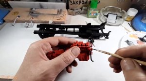 Сборка Scania R730 "The Griffin" 1:24 Italeri Выпуск №3