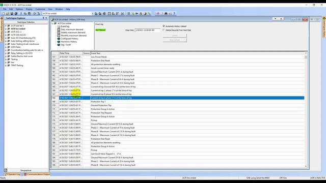 How to check auto recloser evenlog смотреть онлайн