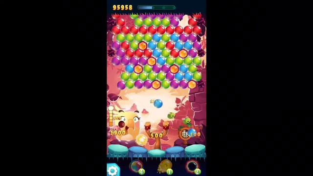 ANGRY BIRDS STELLA POP!!【 307 LEVEL 】GAMEPLAY смотреть онлайн