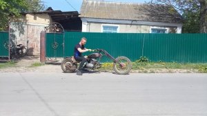 Кастом чоппер из Восхода