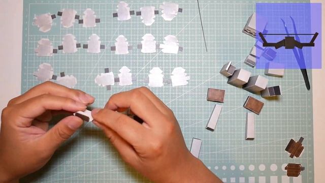 뮤턴트 스켈레톤 만들기 How to make a Mutant Skeleton (Papercraft Minecraft) смотреть онлайн