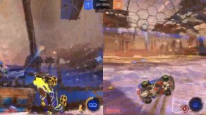 Rocket league Split Screen - live play