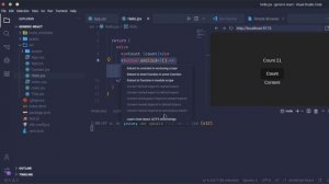 Visual Studio Code ::: Refactor Option