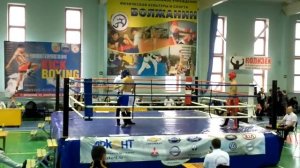 1/4 финала, 1 раунд, Чемпионат Южного Федерального округа по кикбоксингу в разделе К-1