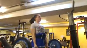 Satu East Body deadlift 100kg