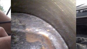 Хонда Цивик 1,3 гибрид LDA2. 190 000 км. Видеоэндоскопия