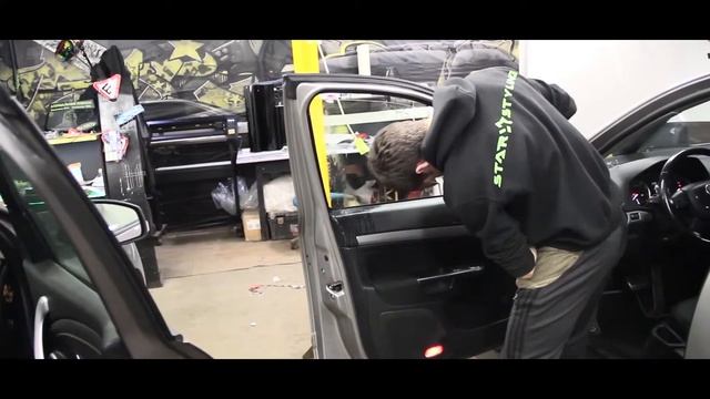 Skoda Octavia a5 - тонировка в процессе - StarStyling