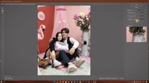 Исправляем фото с помощью фильтра Адаптивный широкий угол в Фотошопе 2022г