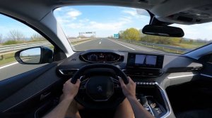 Peugeot 5008 2021 - POV test drive in 4K | 1.5 HDi - 130 HP, 8-speed automatic (pure driving)