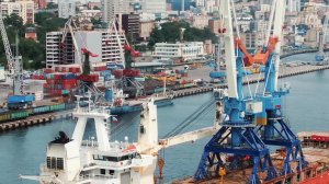 Новые портовые краны _Витязь_.mp4