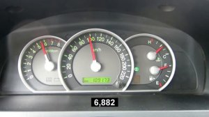 Kia Sorento BL 3,3 бензин разгон 0-100 км/ч на парах 4,181