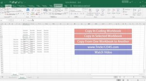 VBA Macros || Copy And Paste The Data From Source Worksheet to Destination Worksheet Using InputBox